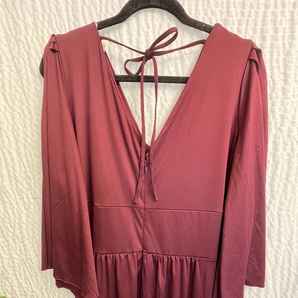 KOH KOH Plus Size Women's Long Bridesmaid Bridal Party Guest Cocktail Dress - Picture 11 of 11